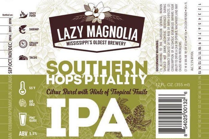 Southern Hops’pitality IPA от пивоварни Lazy Magnolia